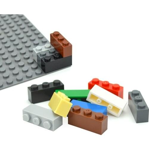 50PCS DIY Building Blocks 1*3 Dots Thick Figures Bricks 1x3 Dots Educational Creative Size Compatible With 3622 Toy for Children