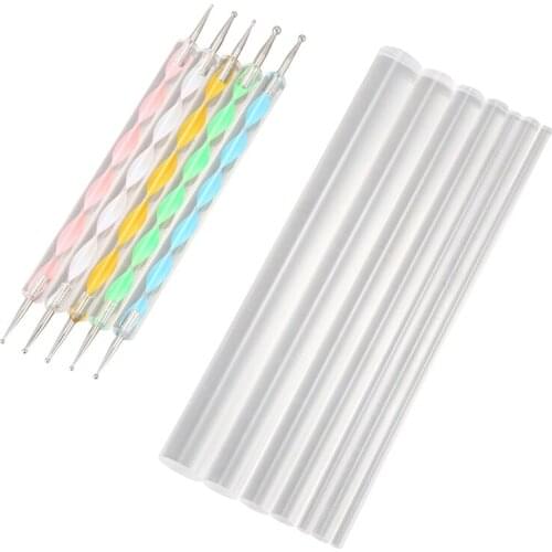 Mandala Dotting Tools Set For Painting Rocks,Painting Rocks Dot Kit, Rock Stone Painting Pen Polka Dot Tool Template Cosmetic Br