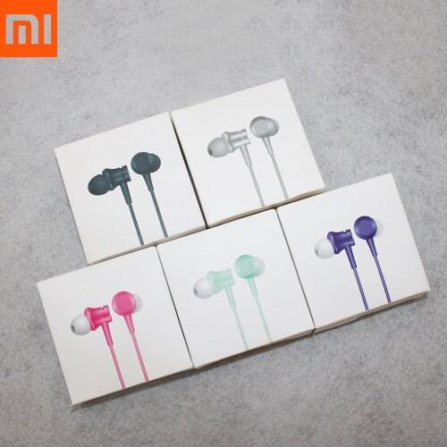 Xiaomi 3.5MM Earphone MI Piston 3 In Ear Headset For Mi 11 10 CC9 A3 POCO X3 F1 Redmi K40 K30 10X 9 8 With Mic USB C Audio Cable