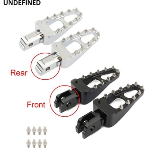 MX Foot Pegs Motorcycle Offroad Bobber Chopper Style Footrests Pedals For Harley Softail LiveWire Fat Boy Low Rider S 2018-2020