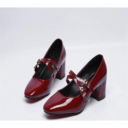 Женские туфли Мэри Джейн QWEDF China At AliExpress