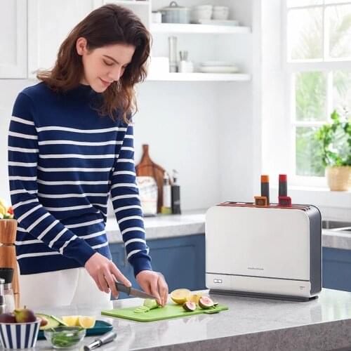 Morphy Richards Cutting Board Knife Disinfection Machine Intelligent Hot Air Dryer Knives Block Cooking Utensils Organizer