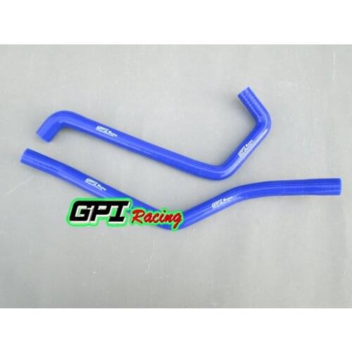 GPI silicone radiator hose FOR YAMAHA raptor 700 2006-2011 2007 2008 2009 2010 06 07 08 09 10 11 blue