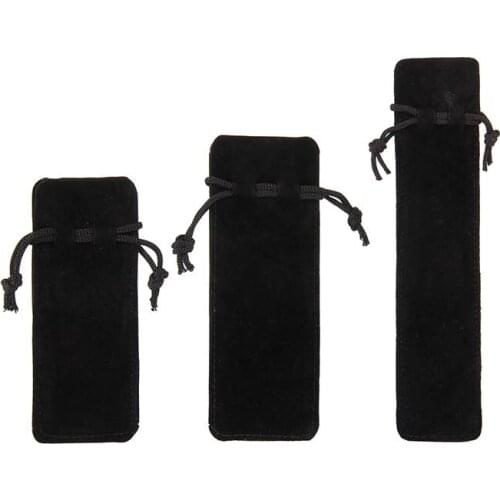 20pcs/lot Rectangle Drawstring Lipstick Bag Travel Makeup Pouch Women Jewelry Make Up Organizer Velvet Storage Bags