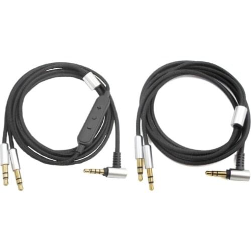 -AUDIO Cable Headphone Cord Line for -Denon AH-D7100 7200 D600 D9200 Headset M5TD