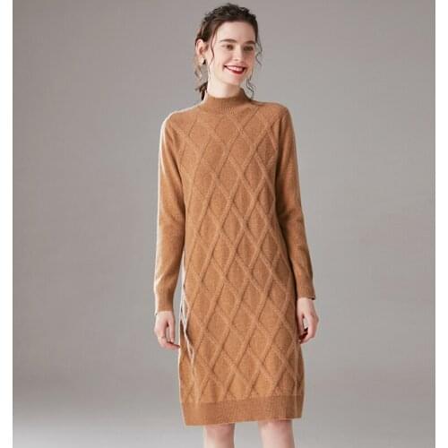 Модные вязаные платья BEIERYANGSHE China At AliExpress