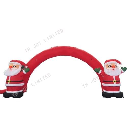 Free Shipping! 6m Inflatable Santa Claus Arch Inflatable Christmas Arch Decoration