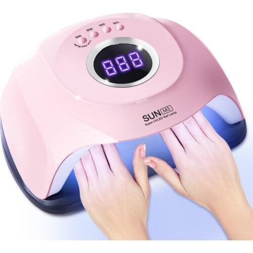 RainSolid HOT 90W SUN M3 UV LED Nail Lamp With 45leds For Dryering All Nails Gel Varnish Manicure Art Tools Fast Shipping