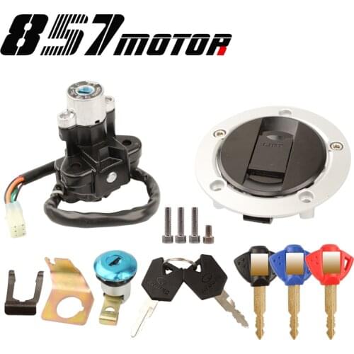 Motorcycle Ignition Fuel Gas Tank Cap Cover Lock For SUZUKI GSXR600 GSXR750 GSXR1000 K5 K6 K7 K8 K9 GSXR 600 750 1000