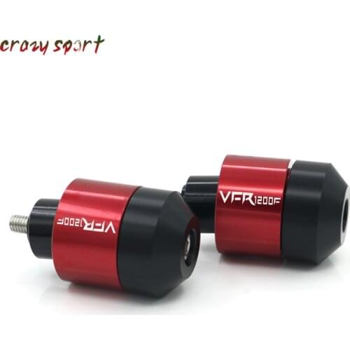 Handlebar Grips Bar Ends Hand Grip plug Slider End Caps For HONDA VFR1200F VFR1200 F VFR 1200F 2012-2017 Motorcycle Accessories