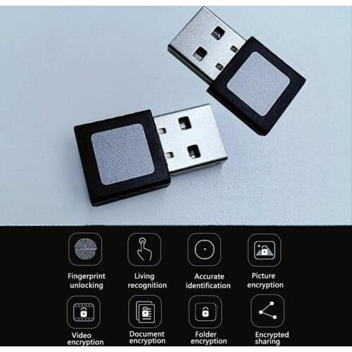 New Smart ID Mini USB Fingerprint Reader Interface For Windows 10 32/64Bit Password-Free Login Lock