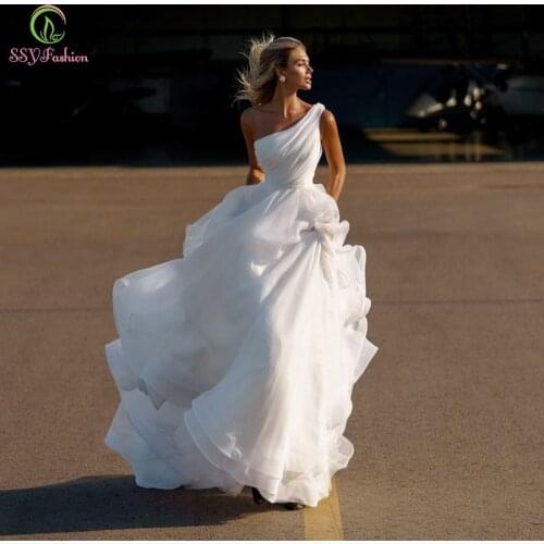 SSYFashion Chiffon Wedding Dresses
