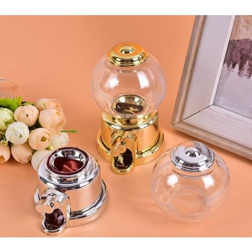 Wedding Creative Egg Twisting Machine Candy Box Plastic Candy Machine Childrens Toys Spinning Candy Machine Stationery Gifts