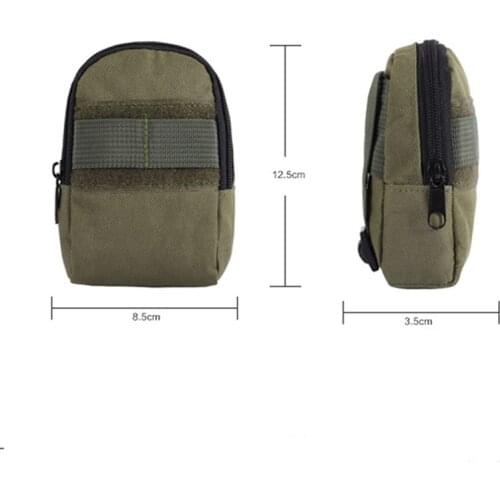 Tactical utility pouch waterproof outdoor pocket waist pack wear-resistant phone bag edc pouch organizer for camping hiking