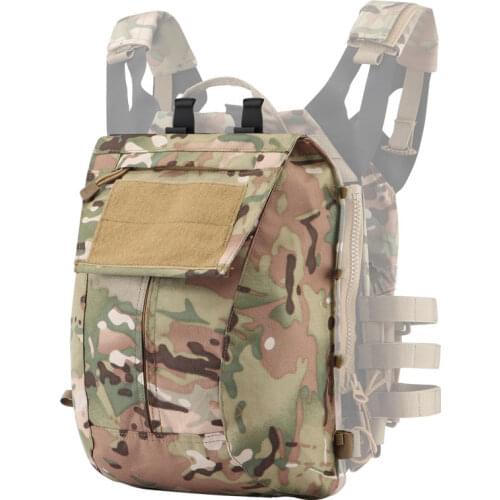 Tactical Vest Zip-on Backpack Military Multicam Airsoft Molle Vest Bag Gear Army Combat CPC AVS JPC2.0 Vest 1000D Panel Pouch