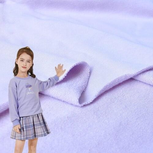 Jersey Fabric Cotton For baby sweater 320gms Tops Hoodies Sewing Fabric 50x 180cm