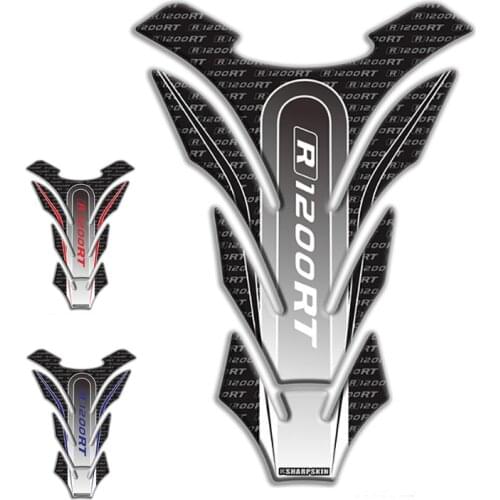 For BMW R1200RT R1200 RT r1200rt Reflective Stickers Decal Tank Pad Protector Motorcycle Logo Rubber Sticker High Quality