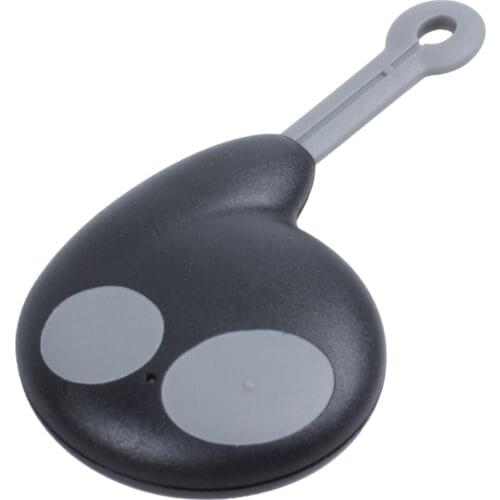 2 Buttons Key case Remote control Key case for Cobra Alarm Fob Without Battery Black