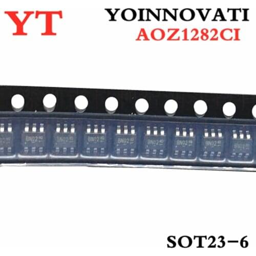 50pcs/lot AOZ1282CI AOZ1282 BN 1282 1.2A SOT23-6 IC