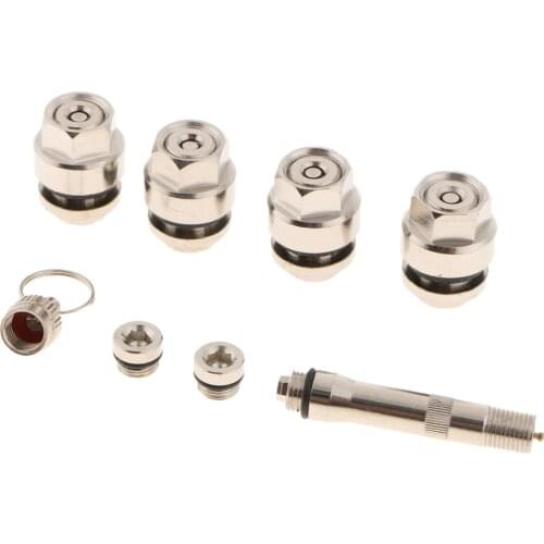 7Pcs Invisible Auto & Truck Tire Valve Dust Stems & Air Caps