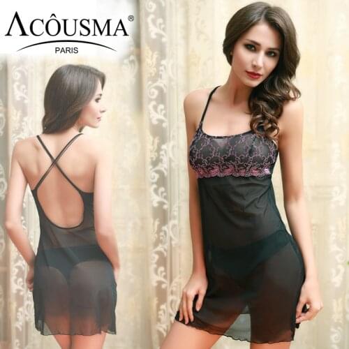ACOUSMA Women's Nightgowns