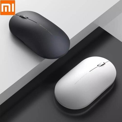 Wireless Mouse 2 1000DPI 2.4GHz WiFi Link Optical Mute Portable Light Mini Laptop Notebook Office Gaming Mouse