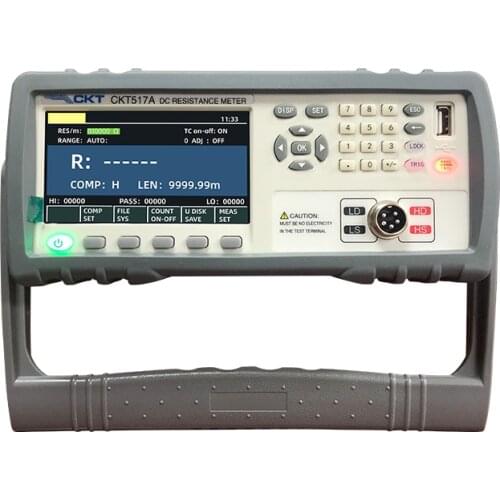 CKT517/CKT517A/CKT517B DC Low Resistance Meter Milliohm Microohm Tester CKT515/CKT515A