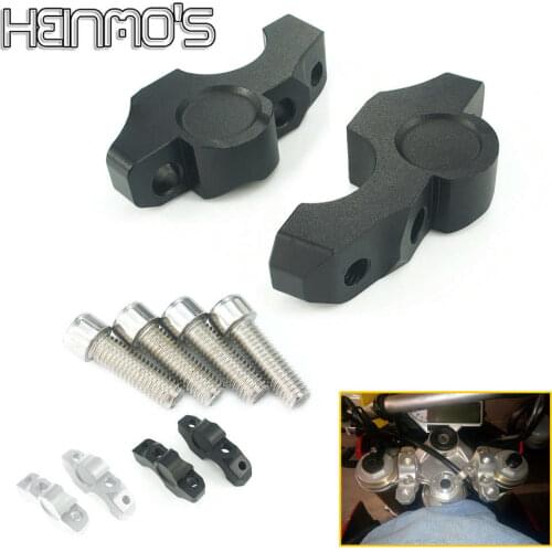 For BMW S1000R S1000XR 2014 2015 2016 2017 Accessories 28mm Handlebar Riser S1000 S 1000 R XR Motorcycle Handle Bar Back Shifter