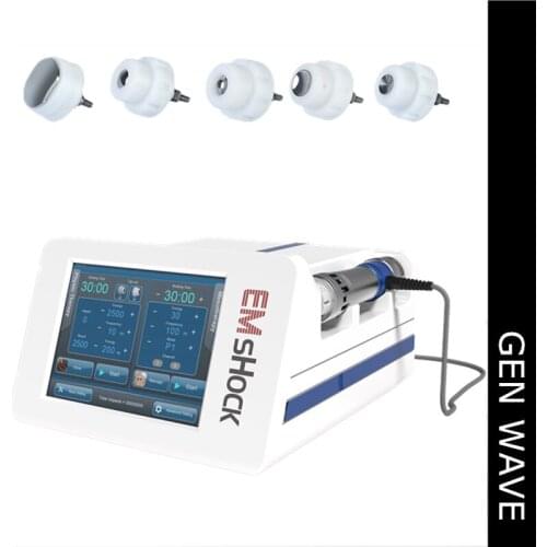 EMS Electromagnetic Shock Wave Therapy And Muscle Stimulation 2 In 1 Physical Massage Machine For Healthcare