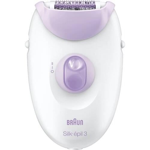 Braun Silk-Epil 3 3170 Soft Perfection Epilator Body Unwanted Hairs Underarm Genital Area Leg Sleeve Bust Zone