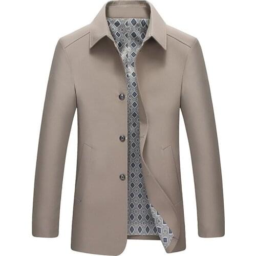 HKCP Men's Trench Coats