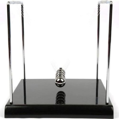 Physics Mechanics Science Toys Balance Balls Desk Toy Home Decoration Home Office Desk Decoration Metal Base Newtons Cradle