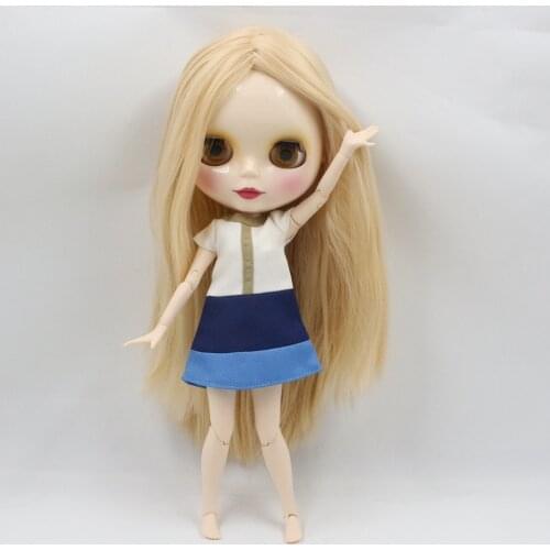 ICY DBS Blyth Doll 1/6 30cm doll joint body white skin naked doll hair color can be changed