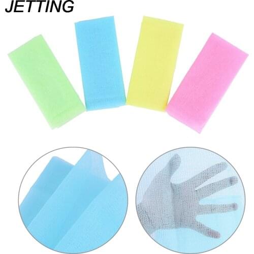 Hot 1pc/lot Cleaning Washing Sponges& Scrubbers Exfoliating Beauty Skin Bath Shower Wash Cloth Towel Back Scrub Body