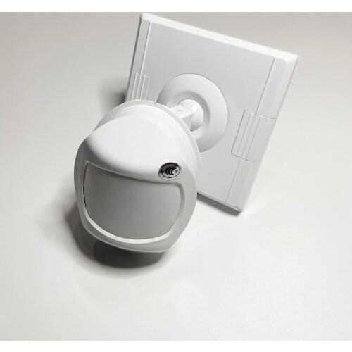 Pull-Flag Type Wide Angle 110 Degree PIR Detector Wired Indoor Motion Sensor NC/NO Relay Output Human Movement Alarm