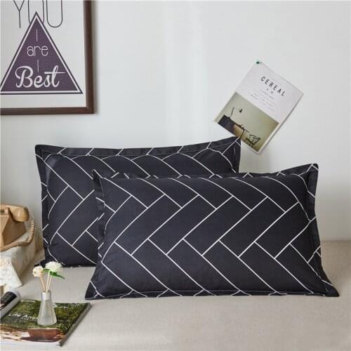 Pillowcase Pillow Cover Case for Bed Home Bedding Throw Single Pillow Covers Living Room Decoration Adult Plus Size