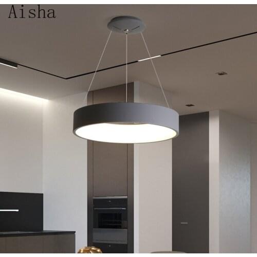 Modern Led Pendant Lights Lamp Real Lampe Lamparas for Kitchen Suspension Luminaire Moderne Lamp Hanging Lamps Dinning Room