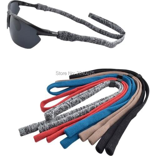 Retail Fashion adjustable sport eyeglass sunglasses neck string cord outdoor eyewear lanyard holder Head Band 5colors