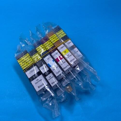 YOTAT 6color Compatible PGI725 ink cartridge PGI-725 CLI-726 for Canon PIXMA MG8170 MG8270 MG6170 printer