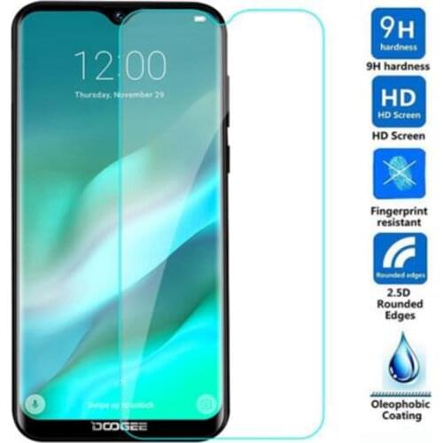5PCS Tempered Glass On For Doogee X90 X90L X60 X60L X100 X11 Y7 S80 BL5000 Lite 2.5D Protective Film LCD Screen Protector Cover