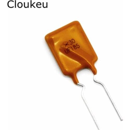 10Pcs RUEF185 PPTC Resettable fuse 30V 1.85A 1850MA UF185