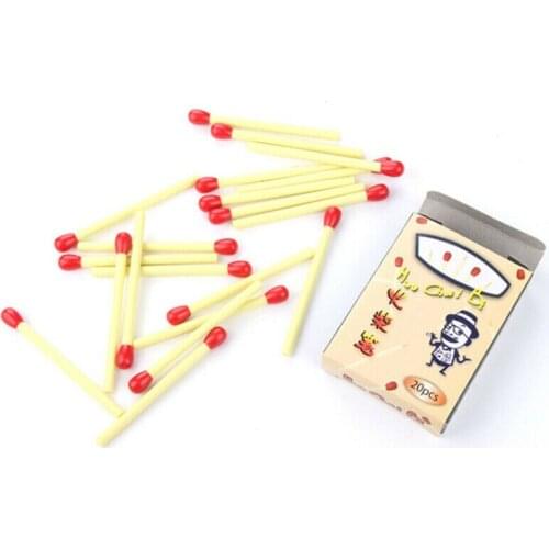 20pcs DIY Match Shape Mini Ballpoint Pen Novelty Cute Plastic Ballpoint Pens For Kids Toy Stationery Writing Pen Office Supplies