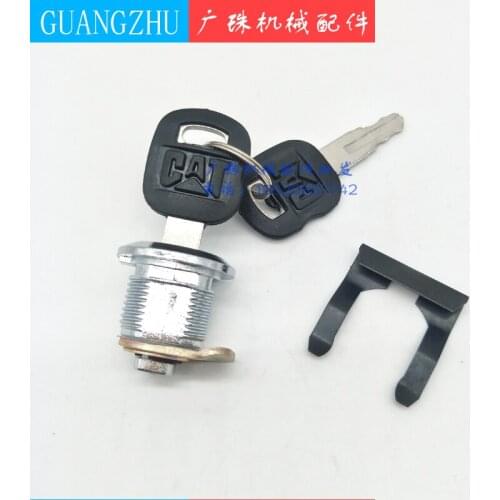 Free shipping excavator Accessories Cat Lock cylinder, side door lock cylinder, pump door lock cylinder, special lock cylinder