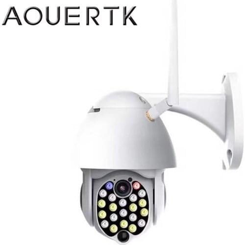 AOUERTK Waterproof WIFI Security Camera 1080P 2MP PTZ Outdoor Speed IP Camera Wireless Network CCTV Dome Camera Motion Detected