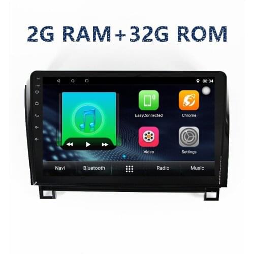 10inch Autoradio Android car navigation Multimedia Player for toyota Tundra sequoia 2007-2013 with radio BT stereo WIFI