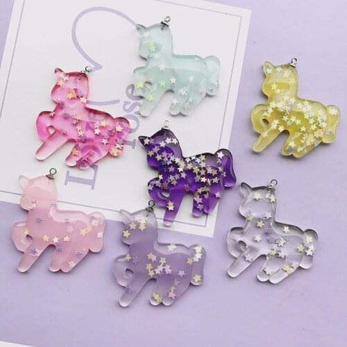 ZALEBABA 36*36mm mix10pcs Flat back resin lemon necklace charms very cute keychain pendant necklace pendant for DIY decoration