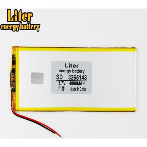 Chi for hi8 3265148 4000mah polymer lithium battery 3.7 V tablets