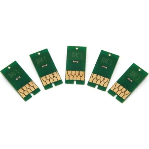 For ink tank chip T8041-T8049 T804A T804B ink cartridge chip For Epson P6000 P7000 P8000 P9000 Printer