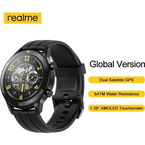 Realme Watch S Pro Global Version Smartwatch 1.39inch Touch Screen Heart Rate Health monitor Waterproof 420mAh Sport Smart Watch
