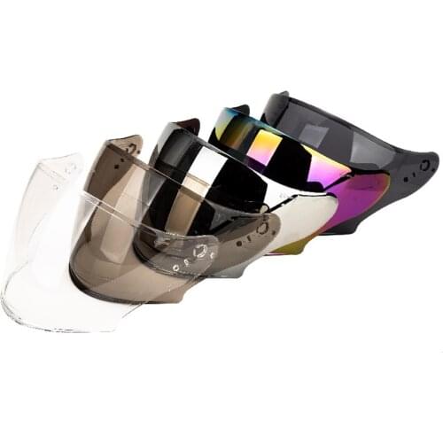 Motorcycle Helmet Wind Shield Lens Visor Cambered Surface Motor Helmet Accessories for MT Avenue SV Helmet Five Colors